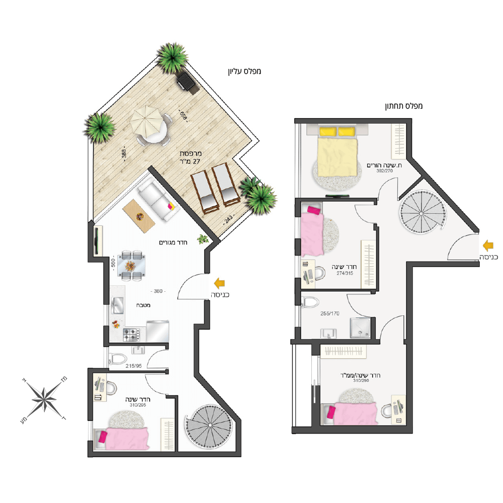 עין הקורא 1 תל אביב תוכניות דירה